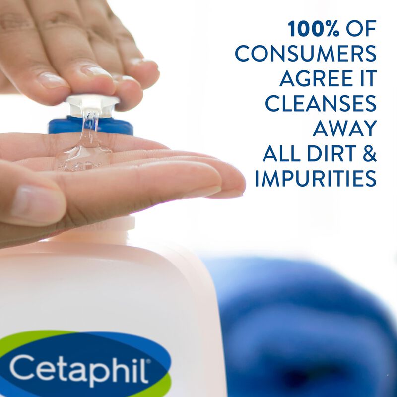 Limpiador Facial Diario Face Wash Cetaphil Para... image number null