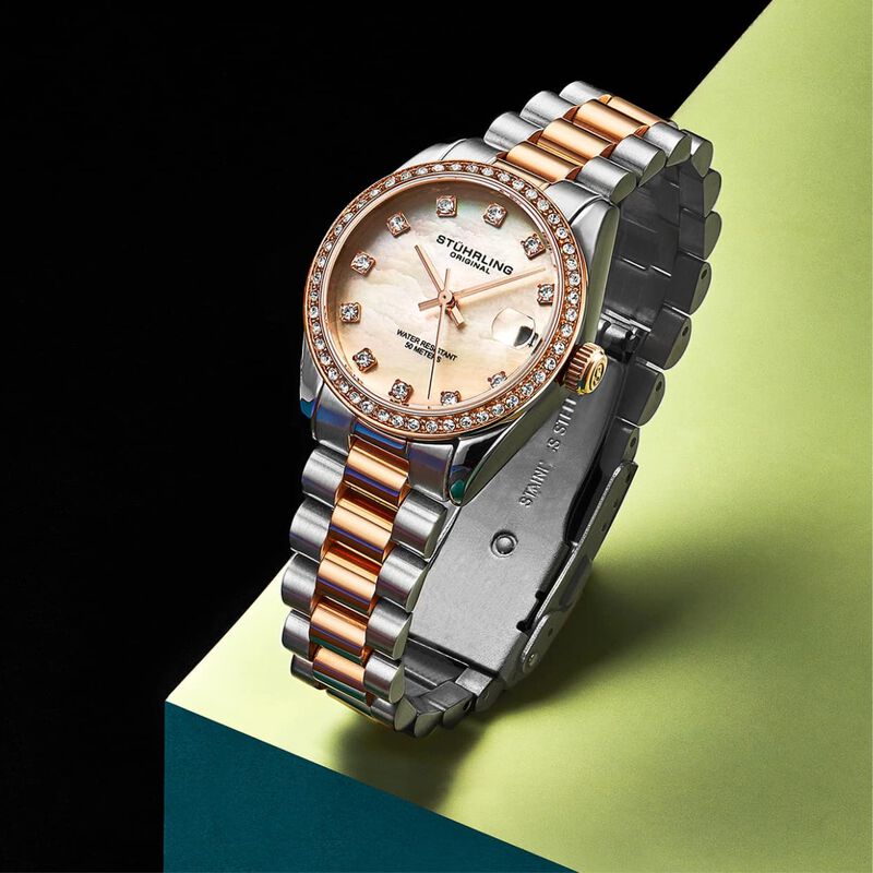 Set de relojes Stührling para pareja modelo 393... image number null