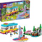 Lego Friends Forest Camper Van And Sailboat 41681