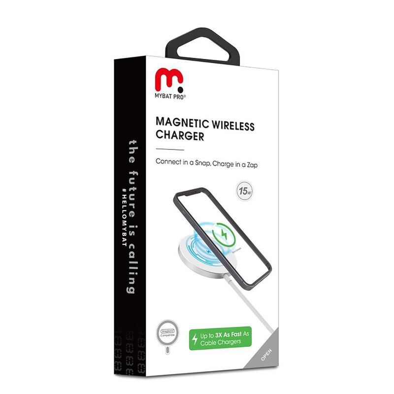 Base Cargador MYBAT Magsafe inalambrica Qi Negr... image number null