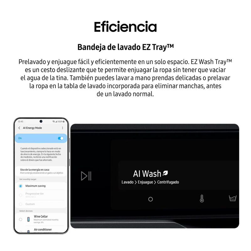 Lavadora Samsung 22Kg Frontal Ai Control Wi Fi ... image number null