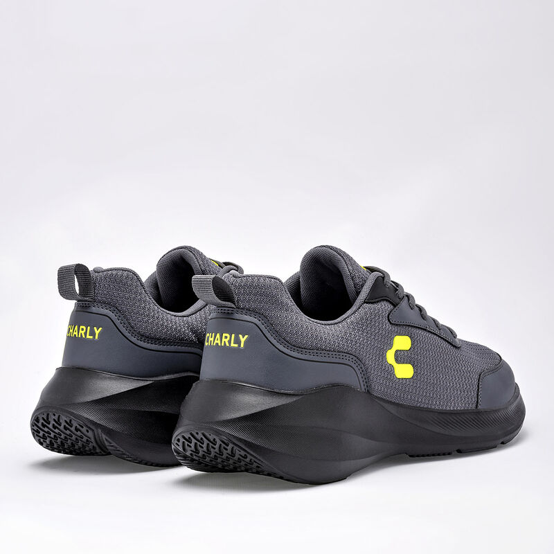 Charly Tenis deportivo para hombre gris, import... image number null