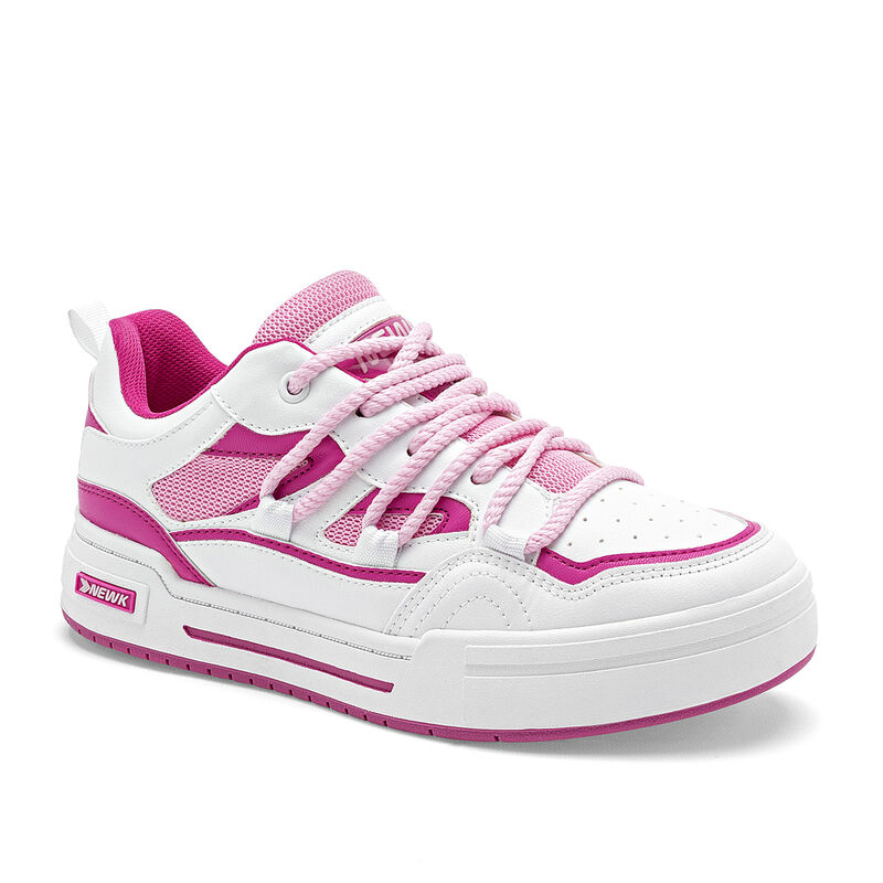 Newk Tenis urbano para mujer blanco rosa image number null