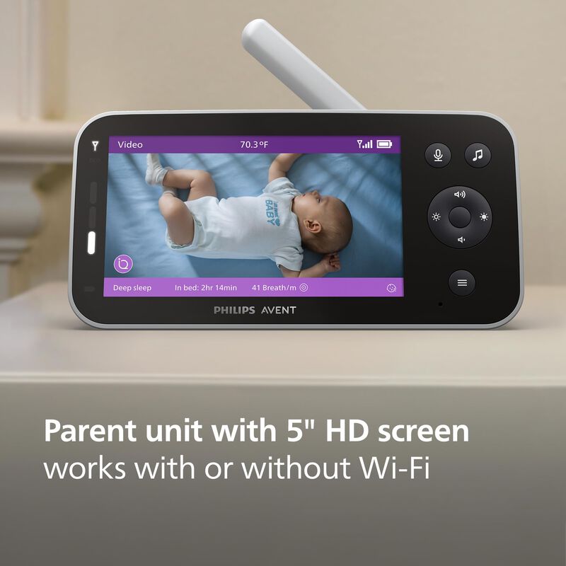 Monitor Para Beb&eacute;s Philips Avent 5" Hd 1080p image number null