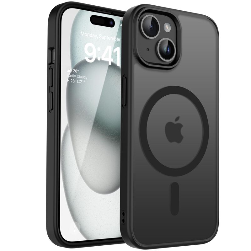 Funda Magn&eacute;tica Cacoe para iPhone 15 (6.1") Neg... image number null
