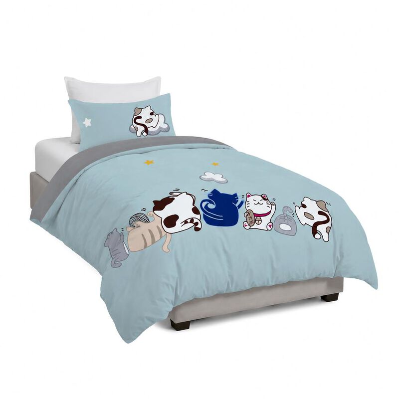 Set Edred&oacute;n Individual Polo One Miau Perla 2 Pz... image number null