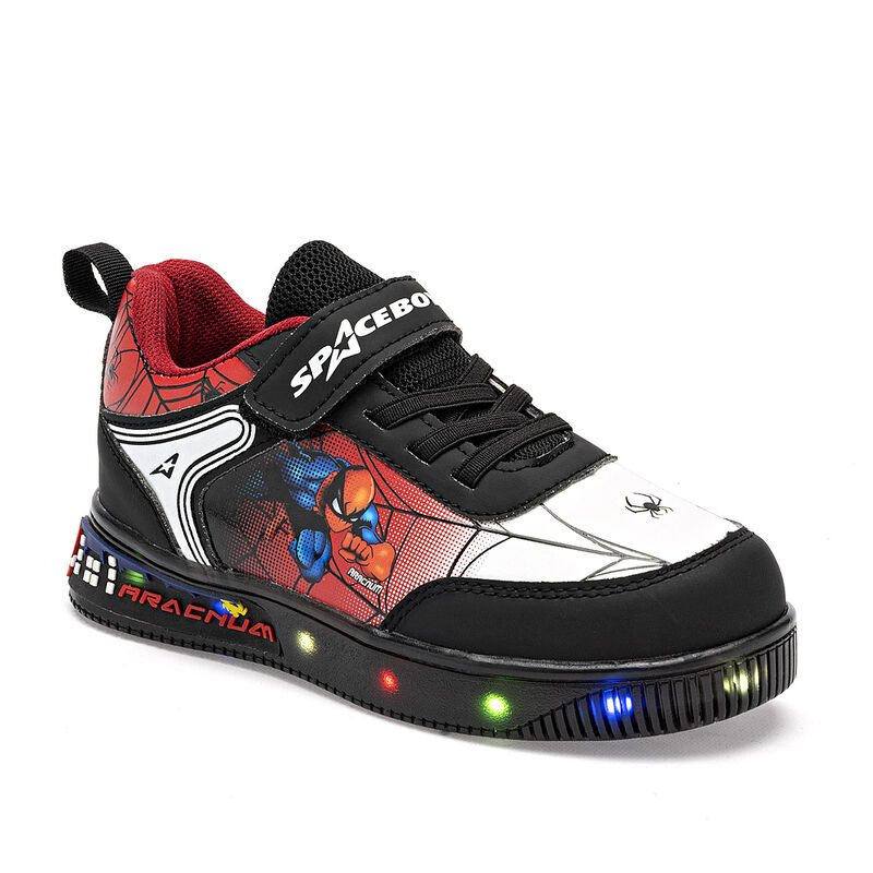 Space Boys tenis para ni&ntilde;o  negro rojo blanco c... image number null