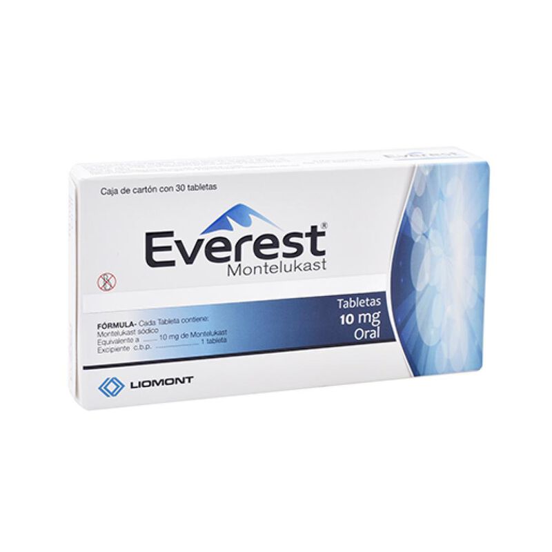 Everest 10 Mg 30 Tableta(s) image number null