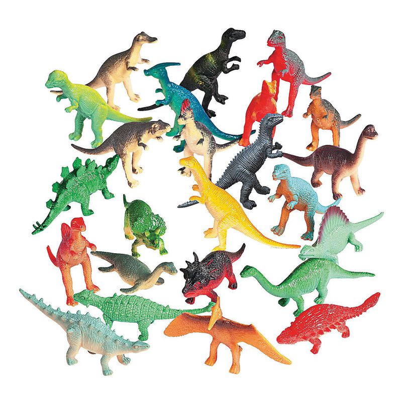Figuras De Dinosaurio Fun Express De Vinilo, 72... image number null