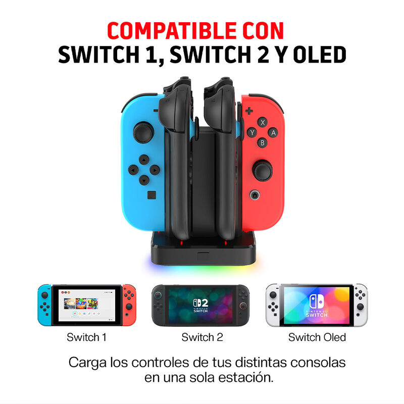 Cargador Para Controles Joy-con Nintendo Switch... image number null