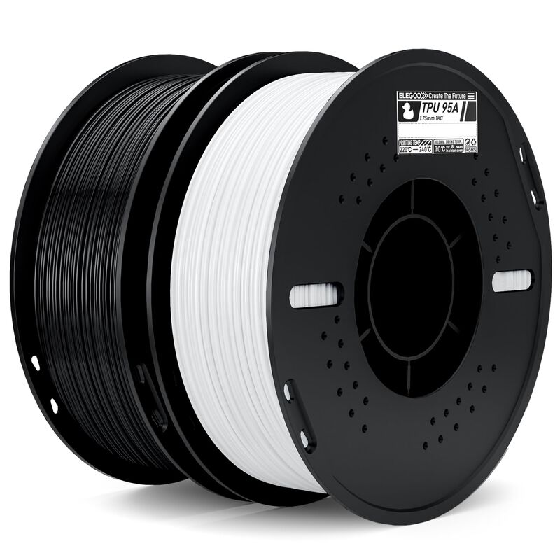 Filamento Tpu Elegoo 1,75 mm 2 kg 95a Flexible image number null