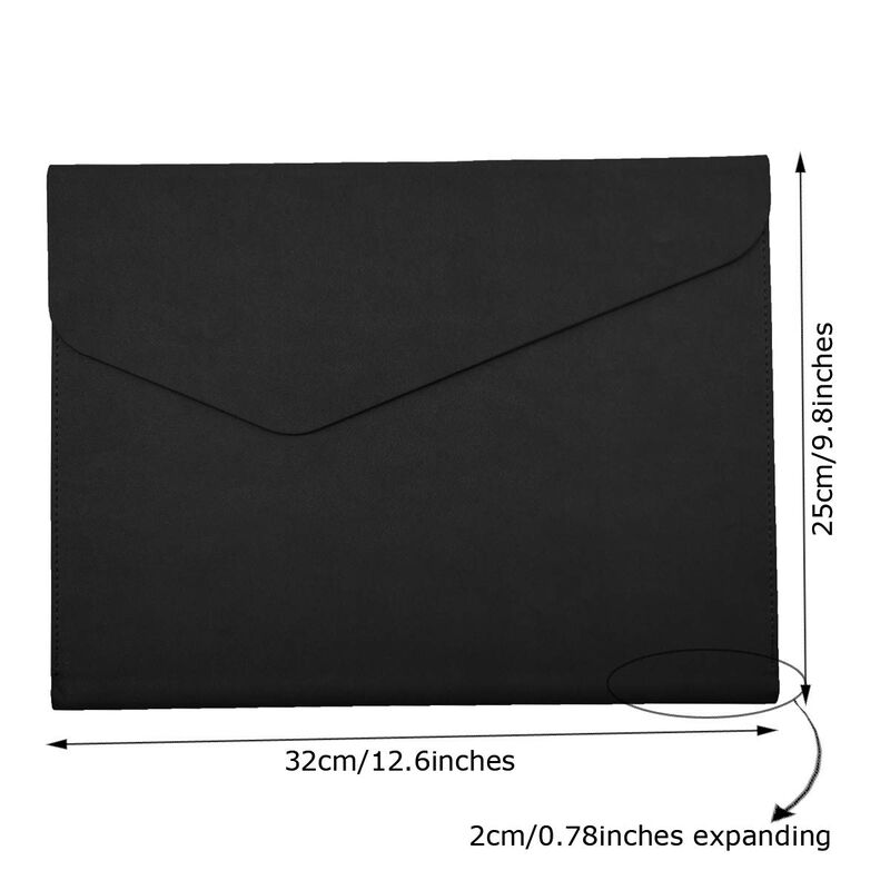 Carpeta De Archivo Enyuwlcm A4 32x25 Cm Cuero P... image number null