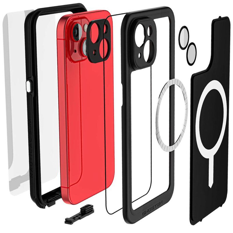 Funda GHOSTEK Nautical para iPhone 15 Negra Mag... image number null