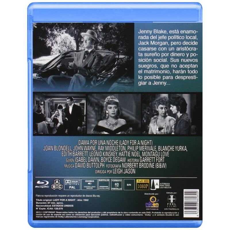 Dama Por Una Noche [blu-ray] (1942) Lady For A ... image number null