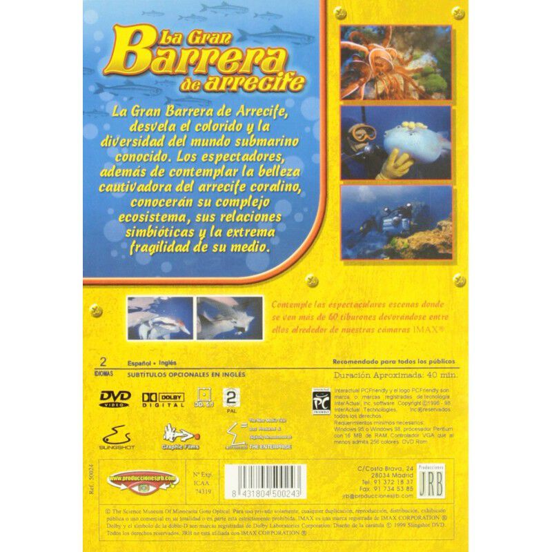 La Gran Barrera De Arrecife (Imax) (Dvd) [DVD] image number null