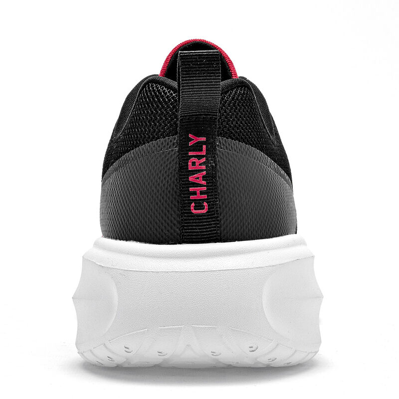 Charly Tenis deportivo para hombre rojo negro image number null