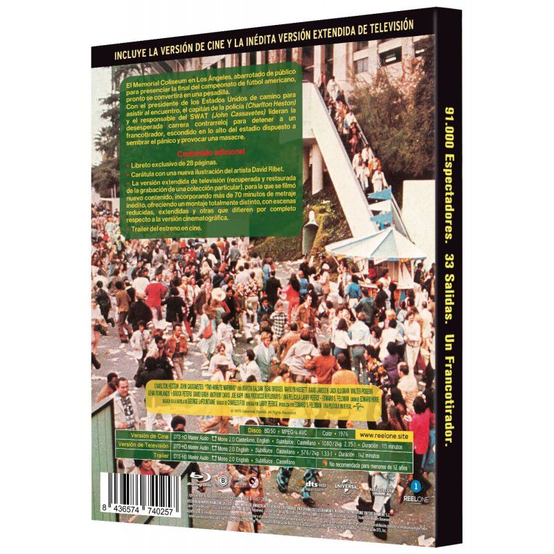 P&aacute;nico En El Estadio [blu-ray] (1976) Aviso De ... image number null
