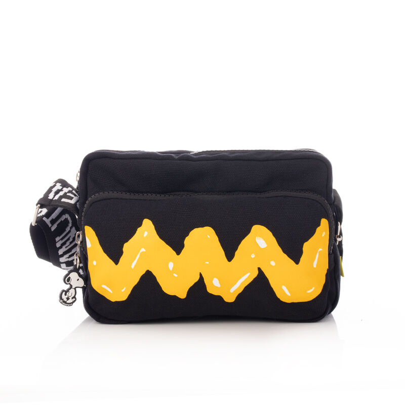 Bandolera Handbag Bolso Charlie Brown Negro Pea... image number null