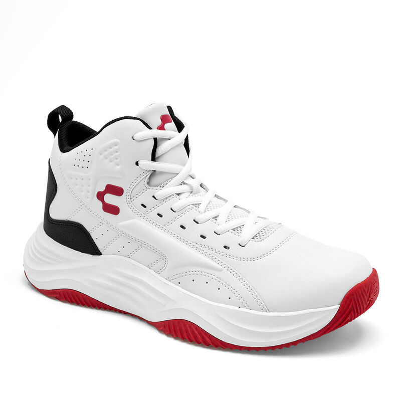 Charly Tenis deportivo para hombre blanco negro image number null