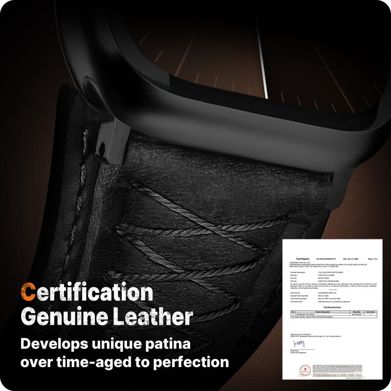 Correa de cuero Fullmosa para Apple Watch Ultra... image number null