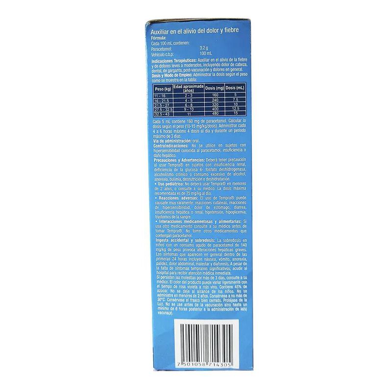 Tempra Inf 3.2 G 120 Mililitro image number null