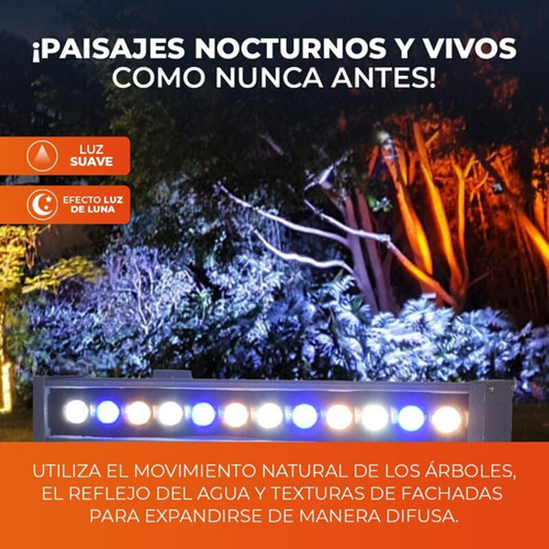 Barra De Luz Led 14.5w Tecnolite Luz De Luna Ip... image number null