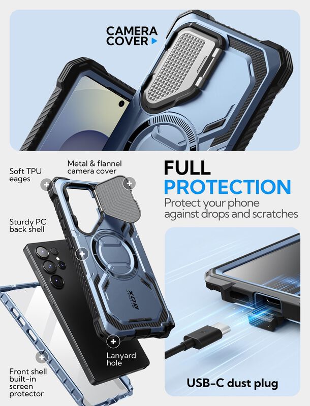 Funda De Tel&eacute;fono I-blason Armorbox Para Samsun... image number null
