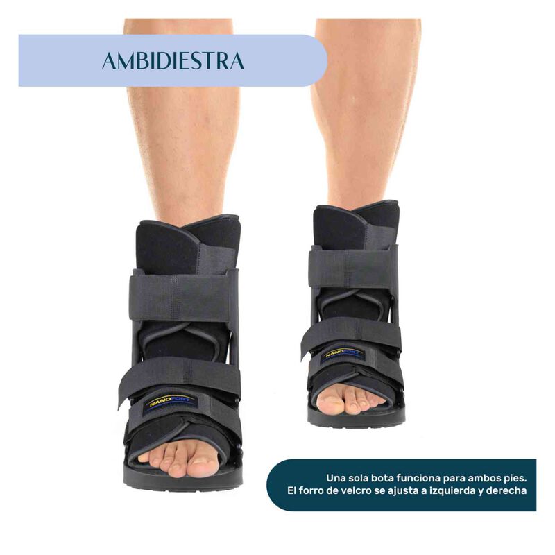 Bota Ortopedica Corta InM&oacute;vilizador Tobillo Fer... image number null