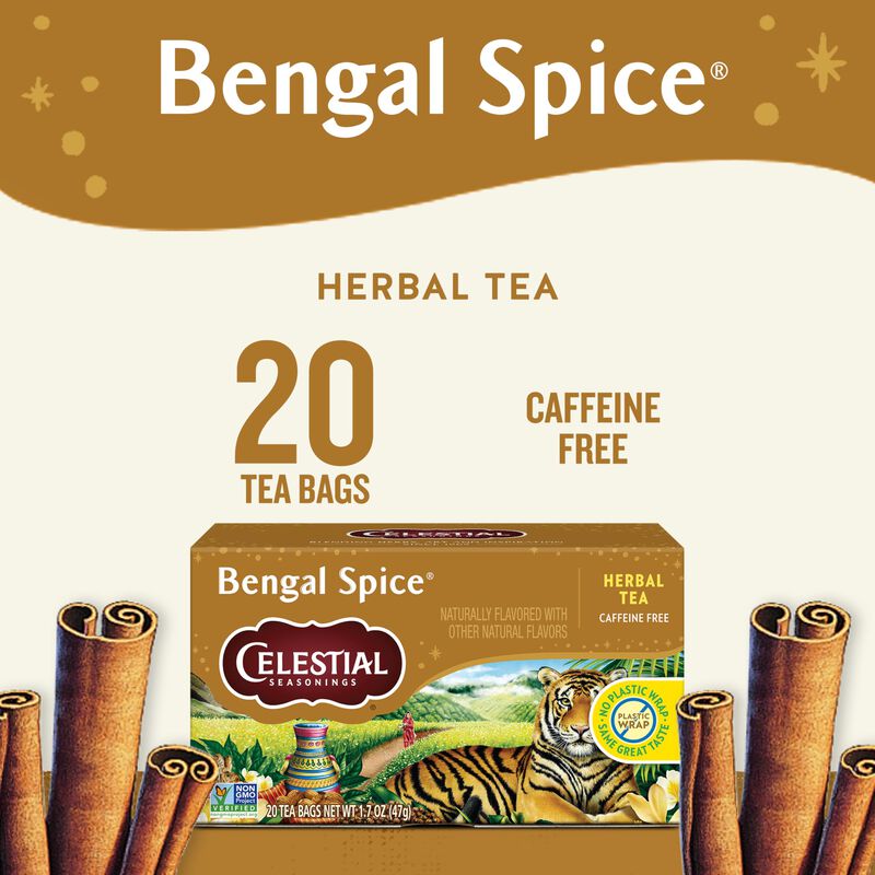 T&eacute; De Hierbas Celestial Seasonings Bengal Spice... image number null