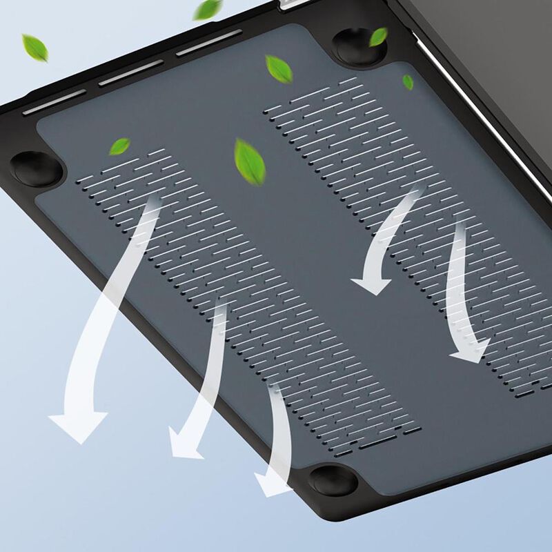 Funda MYBAT para MacBook Pro 13 M1 M2 Humo rele... image number null