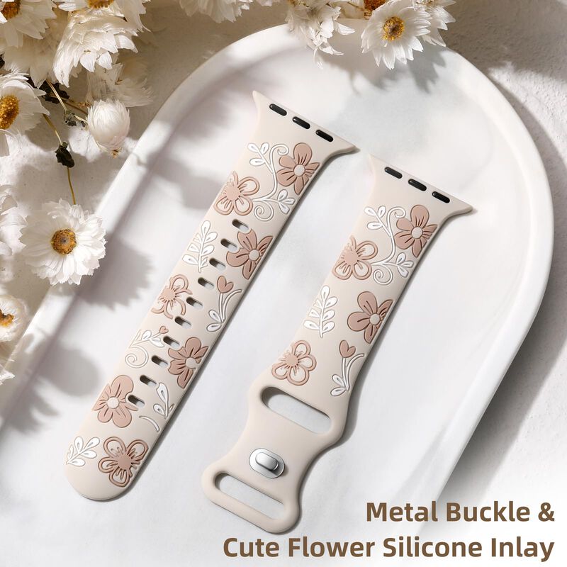 Correa para Apple Watch Witzon Floral 45mm 46mm... image number null