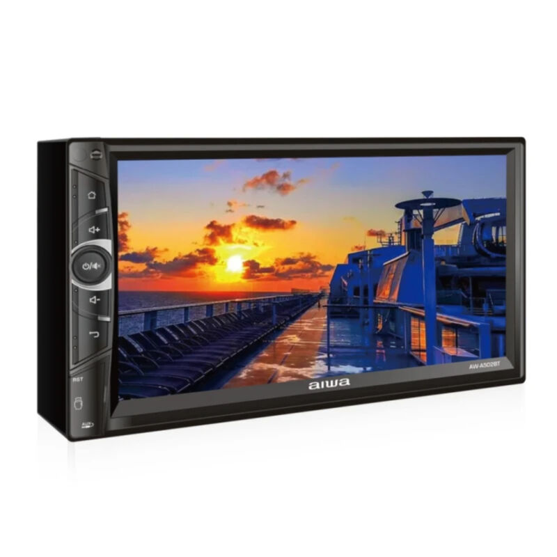 Autoestéreo Aiwa AW-A502BT Pantalla LCD 7" 2 DI... image number null