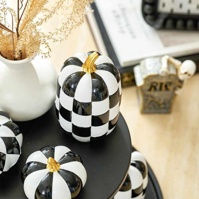 Calabazas Wds Wondrous 7 Piezas En Blanco Y Neg... image number null