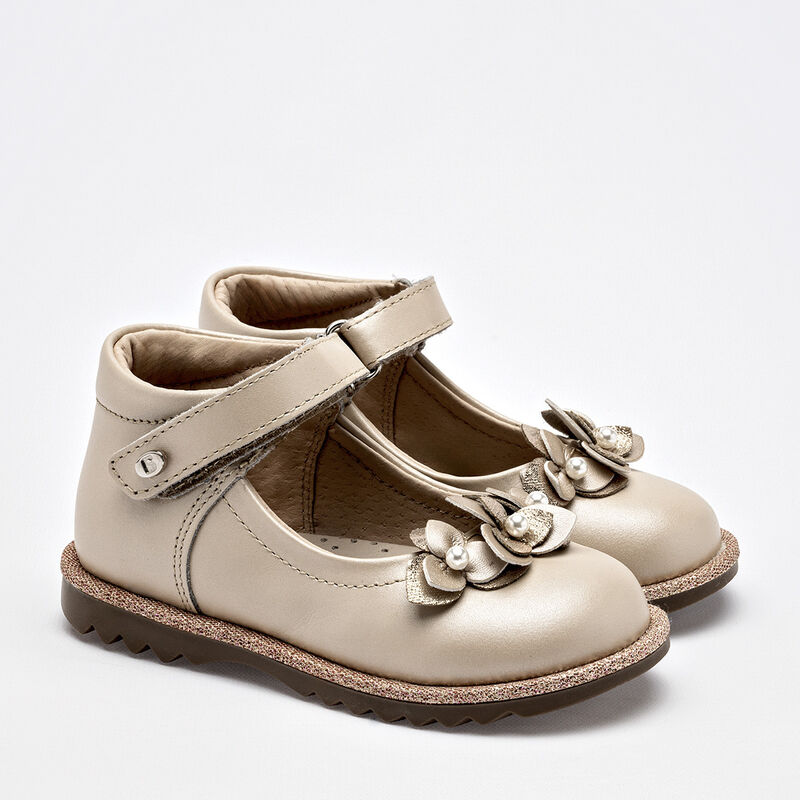 Coqueta Zapato Casual Para Beb&eacute; Beige Cod 12230... image number null