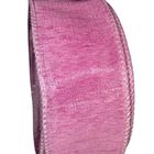 Cinta Gen&eacute;rica 3,8 cm Rosa Brillante Con Alambre &ndash; 9,14 m