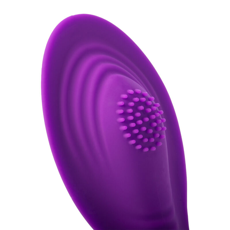 CONSOLADOR VIBRADOR DE SILICONA TEXTURIZADO MOR... image number null