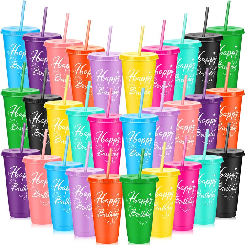 Vasos Reutilizables Uiifan 30 Unidades, 24 oz (... image number null
