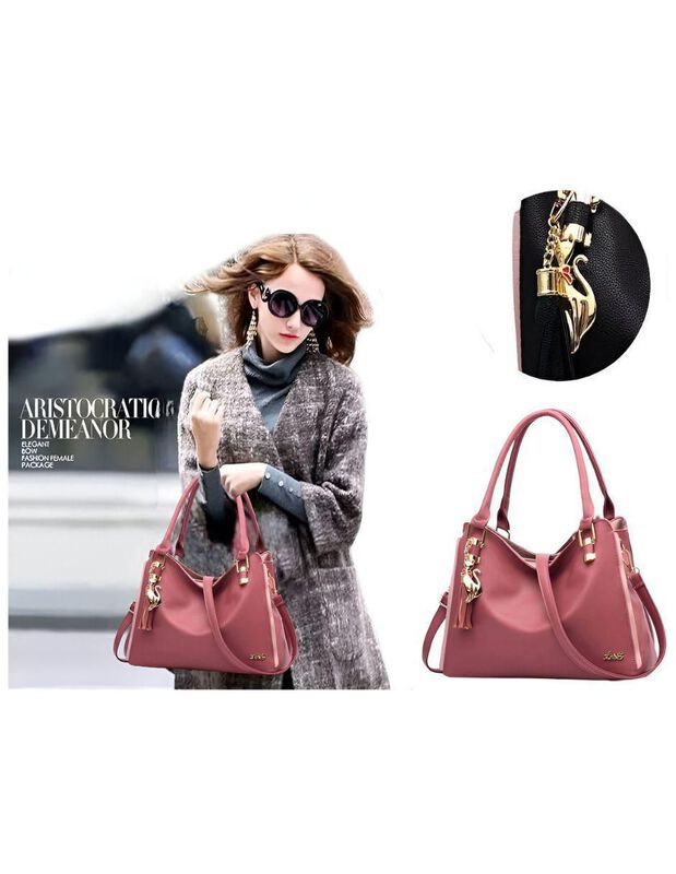 Bolsa Tote Pink Brule Para Mujer image number null