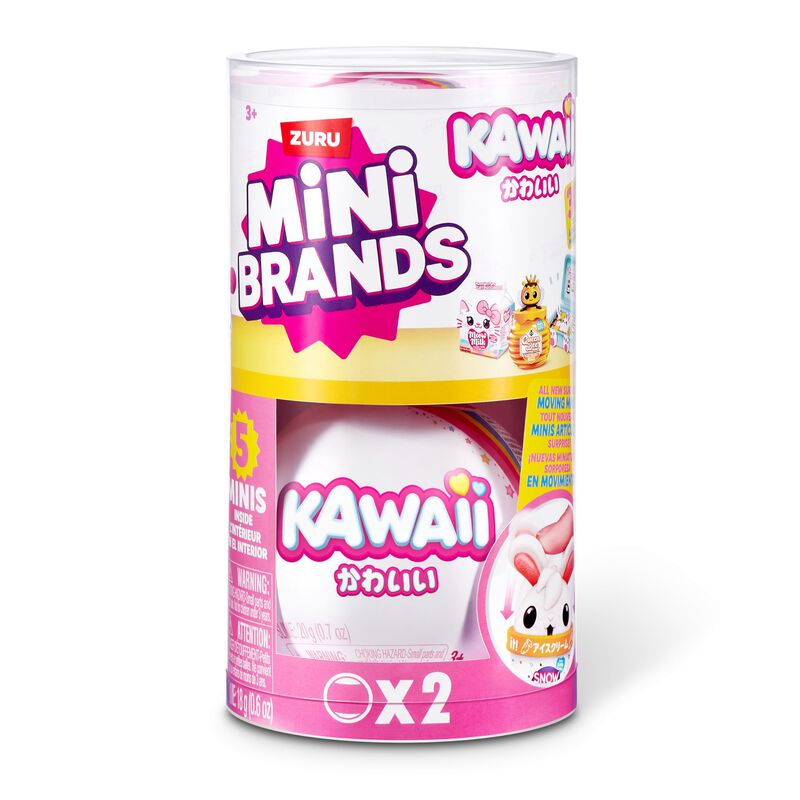 Paquete De 2 C&aacute;psulas Kawaii Zuru Coleccionable... image number null