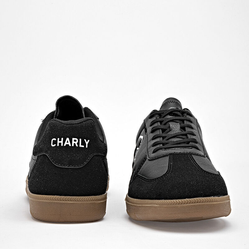 Charly Tenis deportivo para hombre negro, futbo... image number null