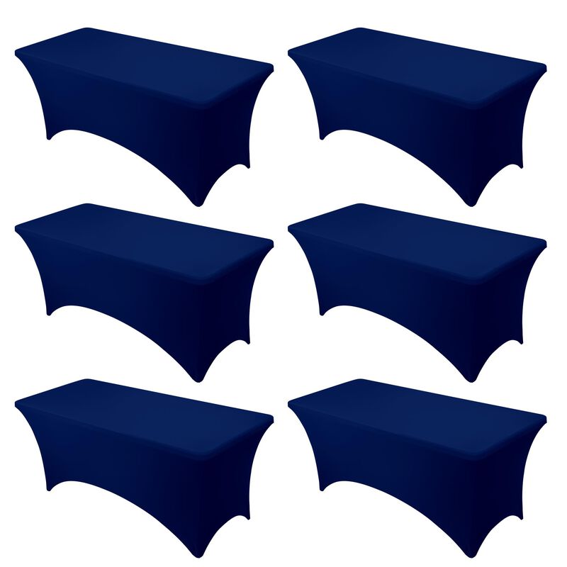 Manteles Dailyset pack de 6 azul marino rectang... image number null