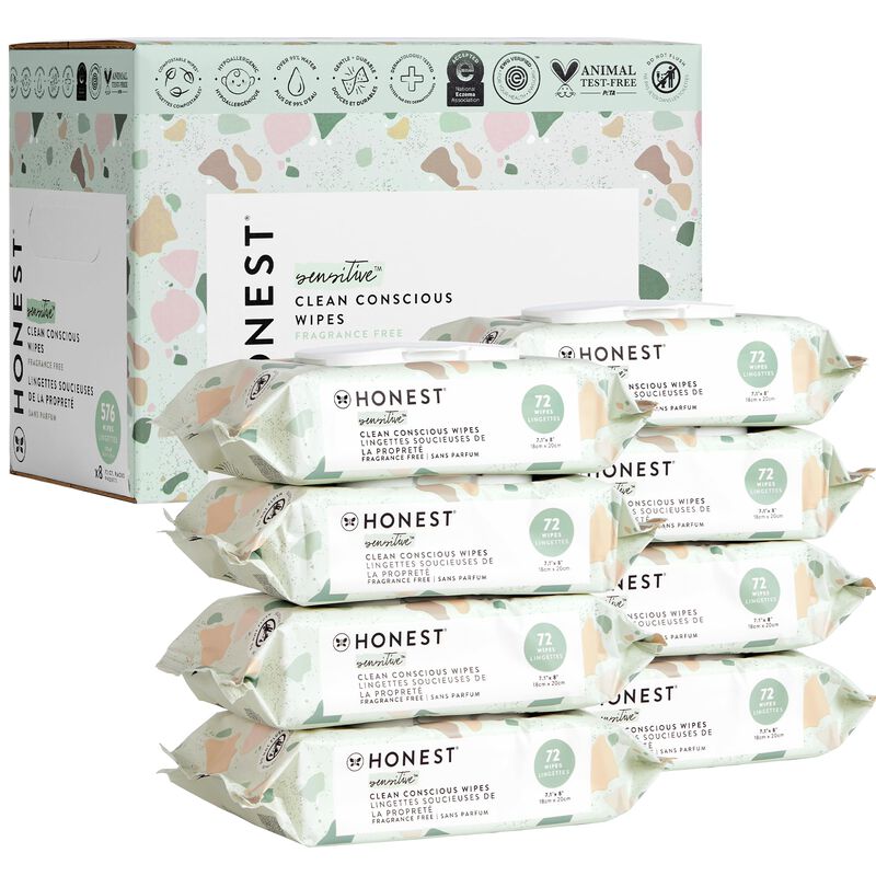 Toallitas H&uacute;medas Para Beb&eacute;s The Honest Company... image number null
