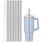 Pajitas De Acero Inoxidable De Repuesto Para Vaso Stanley, Paquete De 6