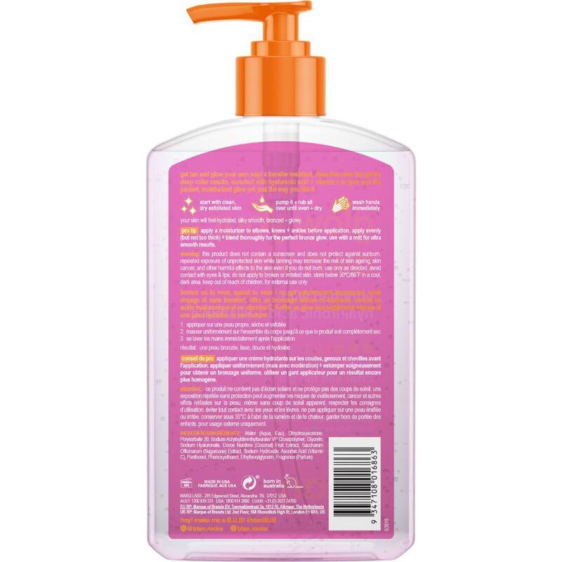 Gel Autobronceador B.tan Best Clear Glow Your O... image number null