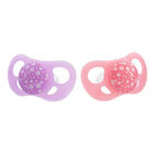 Chupón 6+m Twistshake 2pz Rosa Lila Pastel