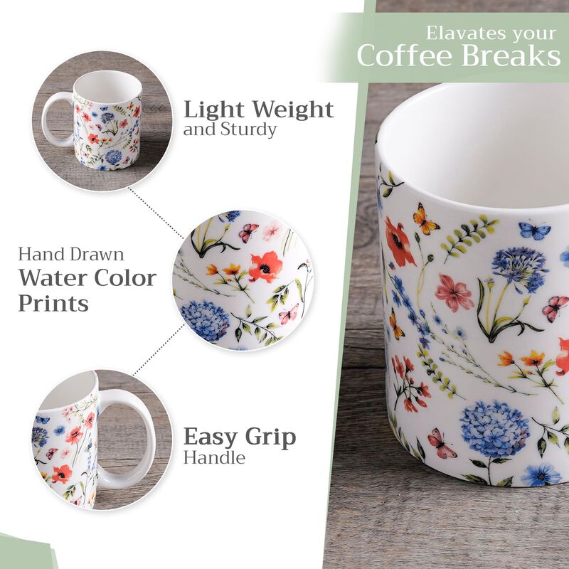 Juego De Tazas De Caf&eacute; Maison D'hermine 355 ml ... image number null