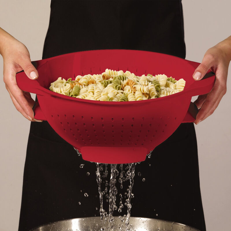 Colador con Apertura Farberware 4.7 Litros Rojo image number null