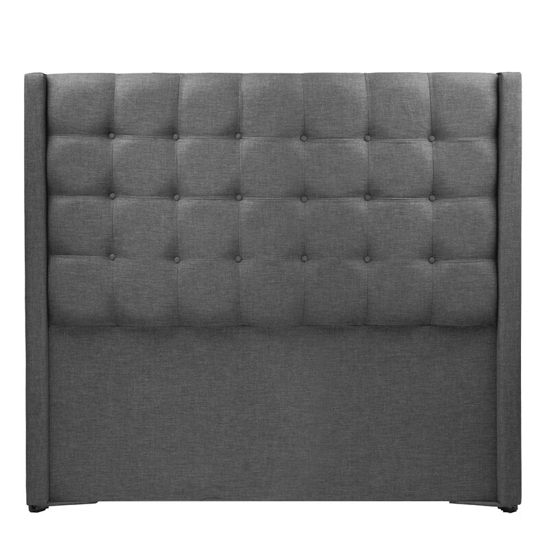Cabecera Individual Trinity Bruks Gris Oscuro image number null