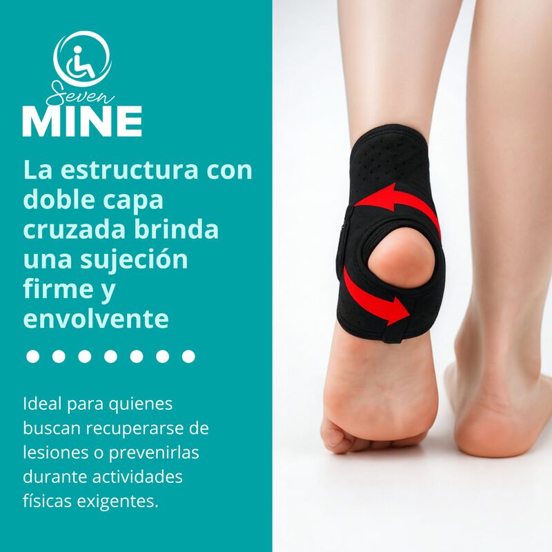 Tobillera Compresión Doble Capa 360° | Soporte ... image number null