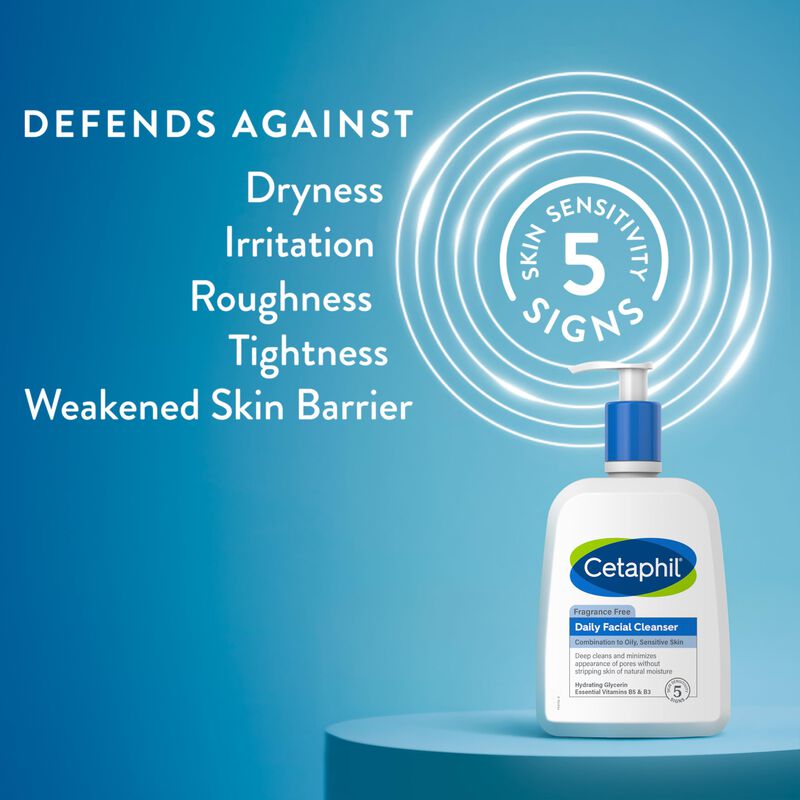 Limpiador Facial Diario Face Wash Cetaphil Para... image number null